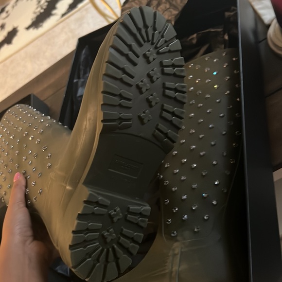 Saint Laurent rubber rain boots - Picture 5 of 5